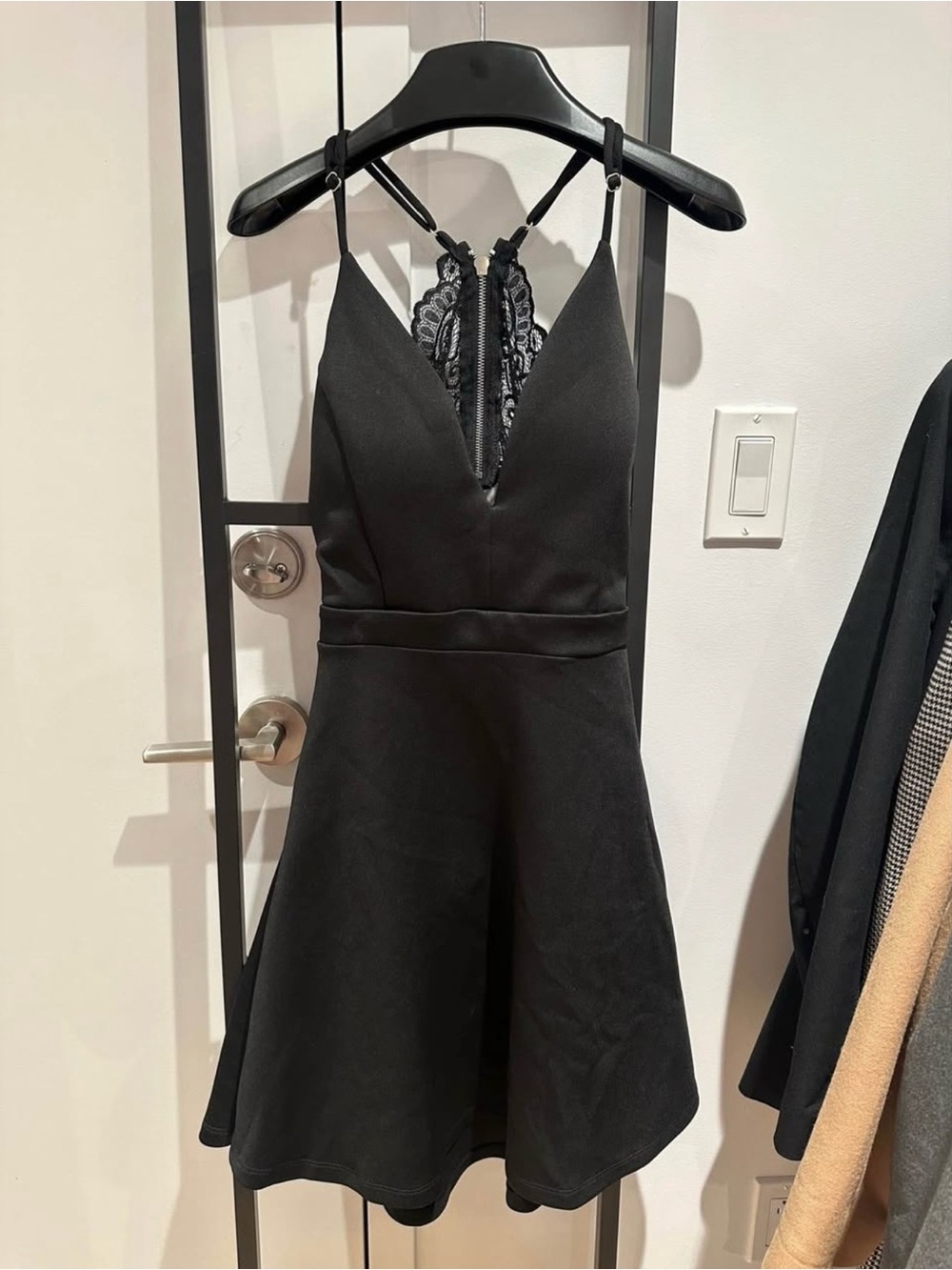 Back Mini Dress